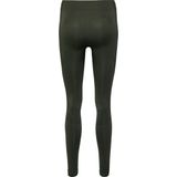 Hummel Damen Leggings Hmlshaping Seamless Mw Tights Climbing Ivy
