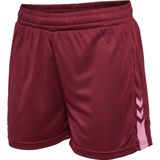 Hummel - Hmlactive Pl - Damesshort - Bordeaux