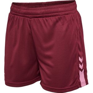 Hummel - Hmlactive Pl - Damesshort - Bordeaux