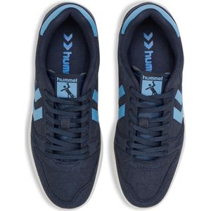 hummel Handbal Perfect Synth. Suede Basketbal, uniseks, Nachtblauw.