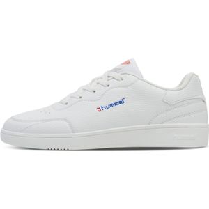 hummel Unisex Match Point sneakers, wit, 44 EU, wit, 44 EU