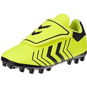 hummel Hattrick Mg Jr Football Shoe voor kinderen, uniseks, geel (safety yellow), 34 EU