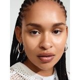 PILGRIM - Jorun Large - Oorbellen - Zilverkleurig