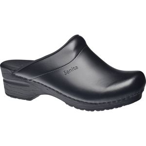 Sanita - Original Sonja - Klomp - Zwart - PU - Comfortabel en Duurzaam