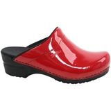 Klomp Sanita Women Original Sonja Patent Open Red-Schoenmaat 42