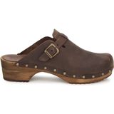 Sanita Klomp Kristel Bruin - Houten Zool en Gouden Accenten