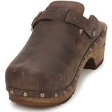 Sanita Klomp Kristel Bruin - Houten Zool en Gouden Accenten