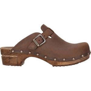 Sanita Klomp Kristel Bruin - Houten Zool en Gouden Accenten