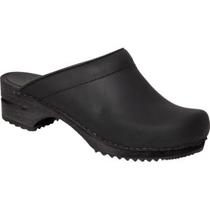 Sanita Chrissy Klomp 54801 - Zwart - Open Hak