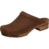 Sanita - Christian - Klomp - Bruin - Houten Zool