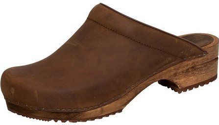 Sanita - Christian - Klomp - Bruin - Houten Zool