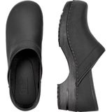 Sanita - Julie - Klompschoen - Zwart - Leder - Houten Zool