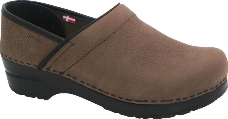 Sanita - Original Prof Textured Oil - Medische Klomp - Bruin - Leer