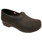 Sanita - Original Prof Textured Oil - Medische Klomp - Zwart - PU Zool