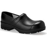 Sanita - San-Duty Light 3022 S3 Klomp - Zwart - Leren Kap - Antislipzool