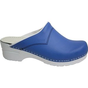 Sanita Flexibele pantoffels, 314, korenblauw, open, maat 38