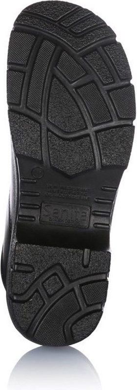 Sanita - Duty Nitril 1082 - Klompen - Zwart - Leer - PU