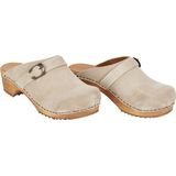 Klomp Sanita Women Wood Hedi Open Beige