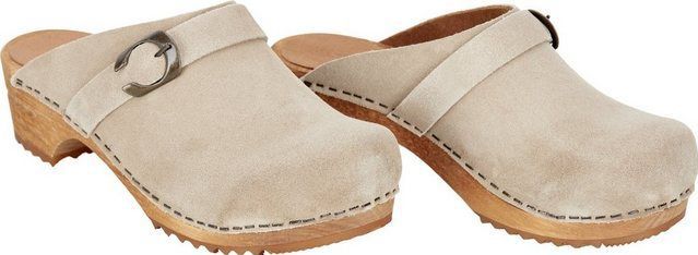 Klomp Sanita Women Wood Hedi Open Beige