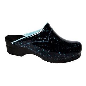 Sanita - Flex 314 - Medische Klompen - Blauw - Leren Bovenkant