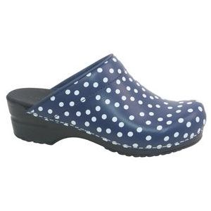 Sanita - Fenja - Klomp - Blauw - PU Zool