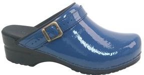 Sanita - Original Freya - Klomp - Blauw - Leer - PU Zool