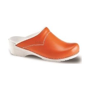 Sanita - Flex 314 - Klompen - Royal Pumpkin - Waterbestendig Lakleer