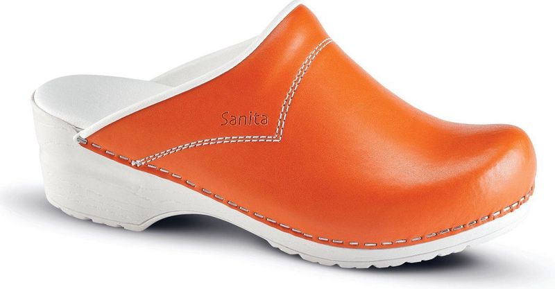Sanita - Flex 314 - Klompen - Royal Pumpkin - Waterbestendig Lakleer