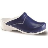 Sanita - Flex 314 - Klompen - Royal Navy - Waterbestendig Lakleer