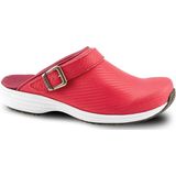 Sanita - Wave - Klompen - Carbon - Fuchsia - Antislipzool - Glad Leer