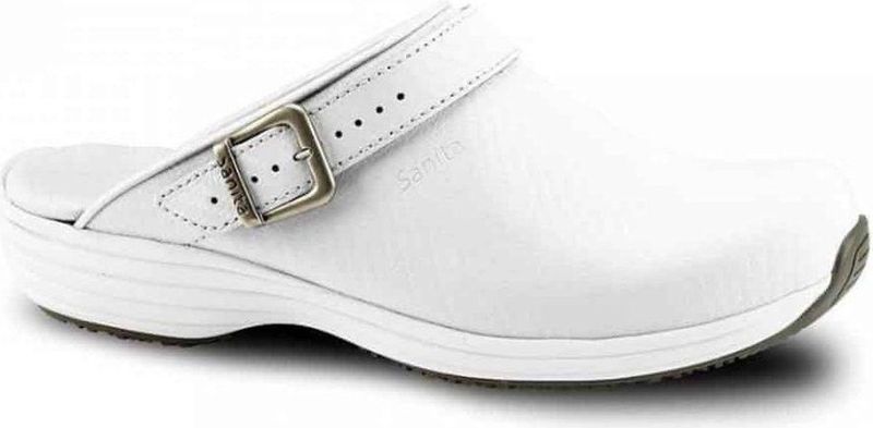 Medische Klompen Sanita Wave Carbon Wit