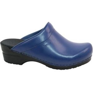 Sanita - Original Sonja PU Open - Klomp - Denim - Comfortabele Instapklomp