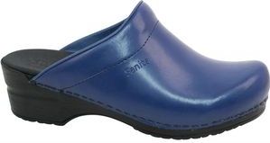 Sanita - Original Sonja PU Open - Klomp - Denim - Comfortabele Instapklomp