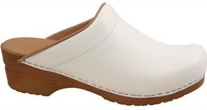 Sanita - Original Sandra Open - Klomp - White - PU Leer