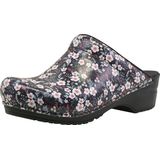 Sanita - Original Isalena Open - Klomp - Black/White - 100% Leer