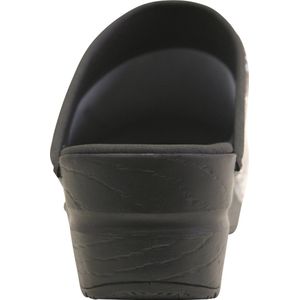 Sanita - Original Isalena Open - Klomp - Black/White - 100% Leer