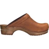 Klomp Sanita Women Wood Chrissy Open Chestnut