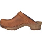 Klomp Sanita Women Wood Chrissy Open Chestnut