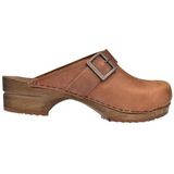Sanita - Urban - Klomp - Chestnut - Leer