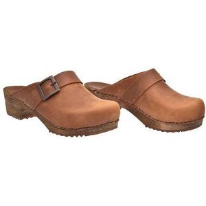 Sanita - Urban - Klompen - Zwart - Nubuck Leer