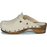 Sanita  KRISTEL  klompen  dames Beige