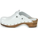 Sanita - Wood-Krisla - Klomp - Wit