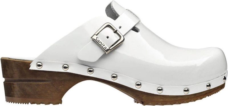Sanita - Wood-Krisla - Klomp - Wit