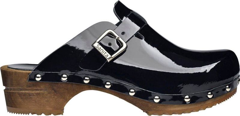 Sanita - Krisla - Klomp - Zwart - Open Model