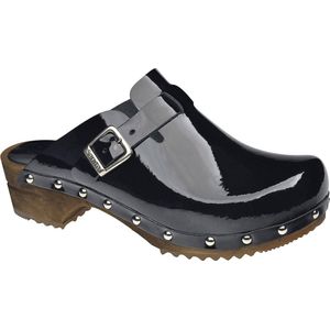 Sanita - Krisla - Klomp - Zwart - Open Model