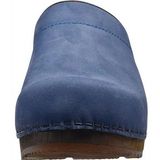 Klomp Sanita Women Wood Chrissy Open Dove Blue-Schoenmaat 40