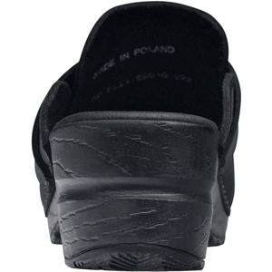 Sanita Knaus Clogs - Zwart - Leer - Anatomisch Voetbed