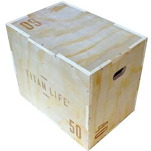 - Titan Life Pro Plyo Boxes Wooden, plyometrische boxen,