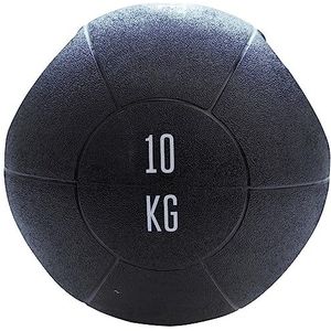 TITAN LIFE Pro Medicine Ball voor volwassenen, uniseks, 10 kg DB Grib, zwart, één maat