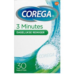 Corega Tabletten - 3 Minuten - 30 Tabletten
